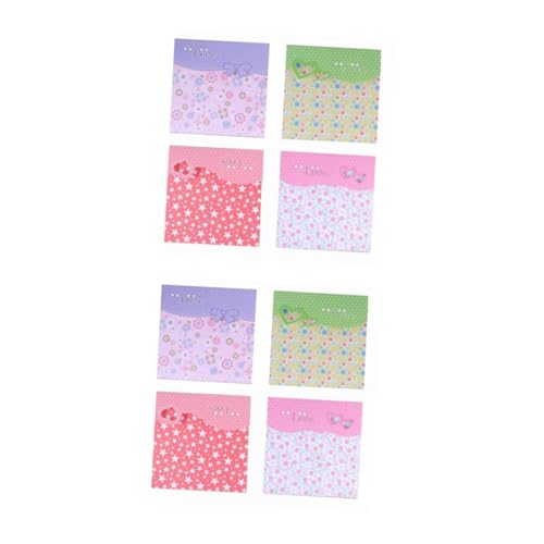 HOMSFOU 2 Sätze Faltpapier Für Bunten Blumenmustern Pro Packung Diy Bastelpapier Für Projekte Für Bastelarbeiten Und Schulprojekte 72 Stück * 2 von HOMSFOU