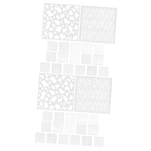 HOMSFOU 2 Sätze Geometrische Malvorlagen Teiliges Wiederverwendbare Schablonen Für Wandgestaltung Diy Projekte Acrylmalerei Und Bastelarbeiten Für Verschiedene Oberflächen 18 Stück * 2 HOMSFOU 2 Sätze Geometrische Malvorlagen Teiliges Wiederverwendbare Schablonen Für Wandgestaltung Diy Projekte Acrylmalerei Und Bastelarbeiten Für Verschiedene Oberflächen 18 Stück * 2 von HOMSFOU