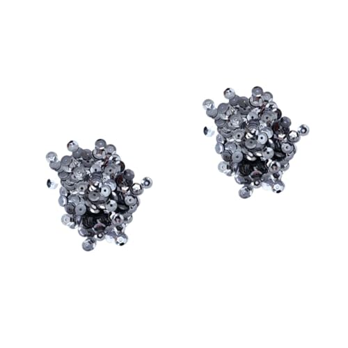 HOMSFOU 2 Sätze Glitzernde Bunte Pailletten Für Diy Kunsthandwerk Ca Silber Für Scrapbooking Dekoration Bastelprojekte Und Mehr 2 Packungen * 2 von HOMSFOU