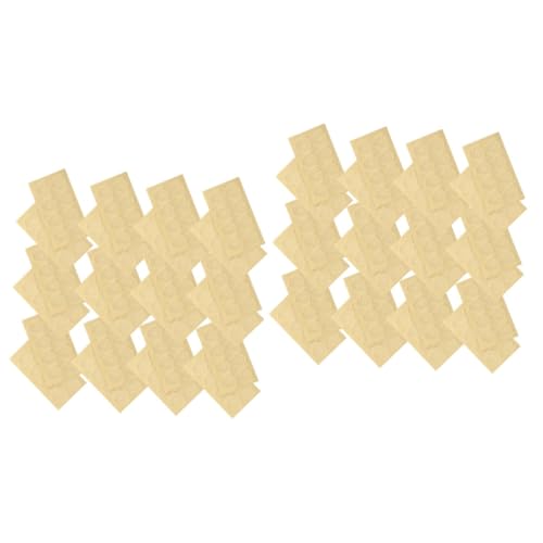 HOMSFOU 2 Sätze Goldene Aufkleber Selbstklebende Dekorative Etiketten Für Einladungen Geschenkkarten Und Persönliche Grüße Für Partys Und Feiertage 20 Stück * 2 von HOMSFOU