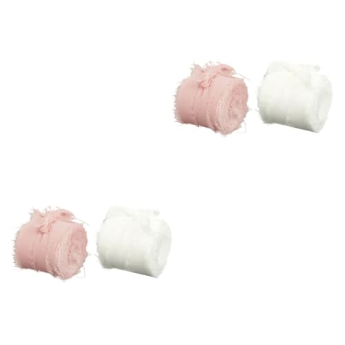 HOMSFOU 2 Sätze Handgefertigtes Fransenband Burgund Seide Satinband Zum Einwickeln Blau Band Zum Verpacken Geschenkband Zartes Blumenband Haarband Polyester 2 Rollen * 2 HOMSFOU 2 Sätze Handgefertigtes Fransenband Burgund Seide Satinband Zum Einwickeln Blau Band Zum Verpacken Geschenkband Zartes Blumenband Haarband Polyester 2 Rollen * 2 von HOMSFOU