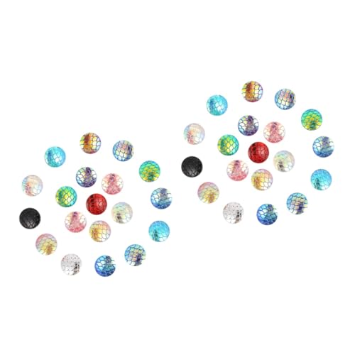 HOMSFOU 2 Sätze Harz Cabochons Farbige Meerjungfrau Fischschuppen Flache Rückseite Für Diy Schmuckherstellung Bastelbedarf Und Kreative Accessoires Mix Farben 200 Stück * 2 HOMSFOU 2 Sätze Harz Cabochons Farbige Meerjungfrau Fischschuppen Flache Rückseite Für Diy Schmuckherstellung Bastelbedarf Und Kreative Accessoires Mix Farben 200 Stück * 2 von HOMSFOU