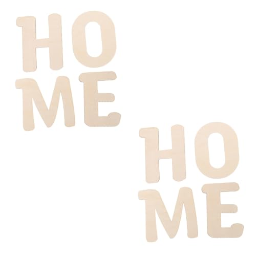 HOMSFOU 2 Sätze Holzbuchstaben Selber Machen Buchstabenausschnitte Lieferungen Buchstaben Zum Basteln Wanddekoration Holzhandwerk Alphabet Holzbuchstaben Beige 4 Stück * 2 HOMSFOU 2 Sätze Holzbuchstaben Selber Machen Buchstabenausschnitte Lieferungen Buchstaben Zum Basteln Wanddekoration Holzhandwerk Alphabet Holzbuchstaben Beige 4 Stück * 2 von HOMSFOU
