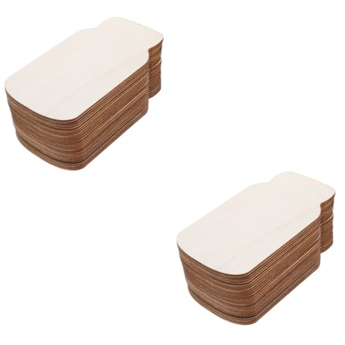 HOMSFOU 2 Sätze Holzscheiben Mason Jar Form Unlackierte Holzplättchen Für Diy Bastelprojekte Hängende Holzornamente Für Hochzeiten Feste Und Dekorationen 24 Stück * 2 HOMSFOU 2 Sätze Holzscheiben Mason Jar Form Unlackierte Holzplättchen Für Diy Bastelprojekte Hängende Holzornamente Für Hochzeiten Feste Und Dekorationen 24 Stück * 2 von HOMSFOU