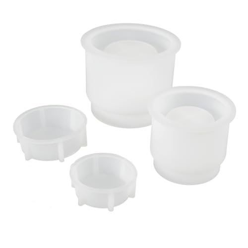 HOMSFOU 2 Sätze Kristall-Epoxy-Form Form für Kerzenbecher Party Kerzenhalter Kerzenform-Set Inhaber Kerzenformen für den Tisch Mehrzweck-Silikonform Gussformen Kieselgel HOMSFOU 2 Sätze Kristall-Epoxy-Form Form für Kerzenbecher Party Kerzenhalter Kerzenform-Set Inhaber Kerzenformen für den Tisch Mehrzweck-Silikonform Gussformen Kieselgel von HOMSFOU