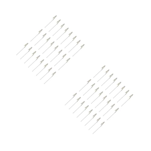 HOMSFOU 2 Sätze Krokodilklemmen Metall Clips Halter Für Fotos Und Notizen Stabile Kartenhalter Für Tischnummern Und Menüs Für Geschäfte Und Restaurants 100 Stück * 2 von HOMSFOU