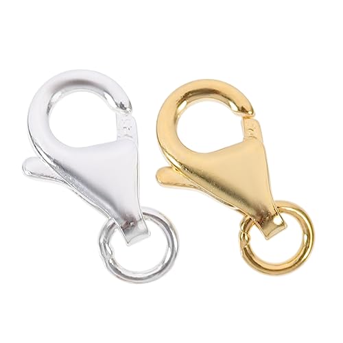HOMSFOU 2 Sätze Lobster Buckle Handgemachte Diy Schmuckherstellung Zubehör für Armbänder Vielseitige und Praktische Verbindungselemente für Projekte HOMSFOU 2 Sätze Lobster Buckle Handgemachte Diy Schmuckherstellung Zubehör für Armbänder Vielseitige und Praktische Verbindungselemente für Projekte von HOMSFOU