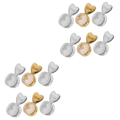 HOMSFOU 2 Sätze Love Ohrring Klebestecker Ohrring Verschlüsse Mit Herz Ohrringen Klare Ohrring Verschlüsse Ohrring Verschlüsse Für Ohrstecker Ohrläppchen Ersatz Ohrring 6 Stück * 2 HOMSFOU 2 Sätze Love Ohrring Klebestecker Ohrring Verschlüsse Mit Herz Ohrringen Klare Ohrring Verschlüsse Ohrring Verschlüsse Für Ohrstecker Ohrläppchen Ersatz Ohrring 6 Stück * 2 von HOMSFOU