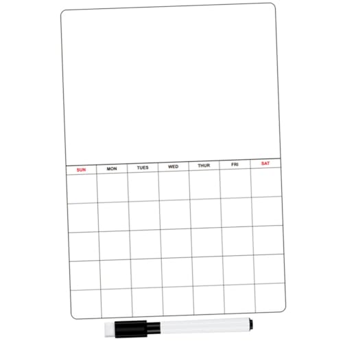 HOMSFOU 2 Sätze Magnetischer Wochenplaner Whiteboard Abwischbar Wiederverwendbar Kühlfach Notizblock Küchenplaner Memo Board Magnetisch für Haushalt Büro und Schule HOMSFOU 2 Sätze Magnetischer Wochenplaner Whiteboard Abwischbar Wiederverwendbar Kühlfach Notizblock Küchenplaner Memo Board Magnetisch für Haushalt Büro und Schule von HOMSFOU