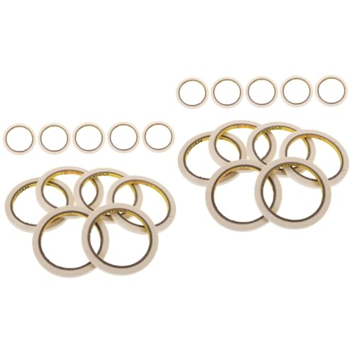 HOMSFOU 2 Sätze Malerkrepp Klebeband Breit Für Diy Bastelarbeiten Geschenkverpackungen Und Oberflächenschutz Für Wände Und Mehr 20 Rollen * 2 von HOMSFOU