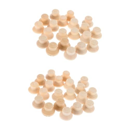 HOMSFOU 2 Sätze Marionettenhut Blanko-peg-puppenhut Anbindung Diy Leere Peg-puppen-mütze Hüte Party Unvollendet Diy Holzhut Basteln Diy Holzpuppenhut Hölzern 40 Stück * 2 HOMSFOU 2 Sätze Marionettenhut Blanko-peg-puppenhut Anbindung Diy Leere Peg-puppen-mütze Hüte Party Unvollendet Diy Holzhut Basteln Diy Holzpuppenhut Hölzern 40 Stück * 2 von HOMSFOU