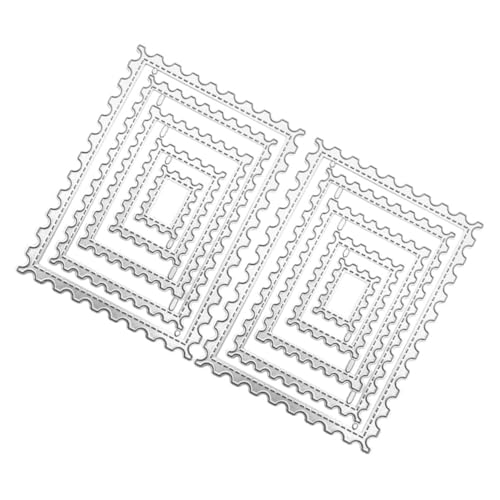 HOMSFOU 2 Sätze Metall stanzformen aus Carbonstahl für DIY Stempel und Kartenherstellung Präzise Schneidevorlagen in Verschiedenen Langlebig und Vielseitig für Scrapbooking und von HOMSFOU