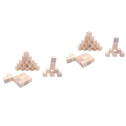 HOMSFOU 2 Sätze Mini Holz Würfel Bunte Holzblöcke Für Bastelprojekte Große Quadratische Holzklötze Für DIY Dekorationen 36 Stück * 2 HOMSFOU 2 Sätze Mini Holz Würfel Bunte Holzblöcke Für Bastelprojekte Große Quadratische Holzklötze Für DIY Dekorationen 36 Stück * 2 von HOMSFOU