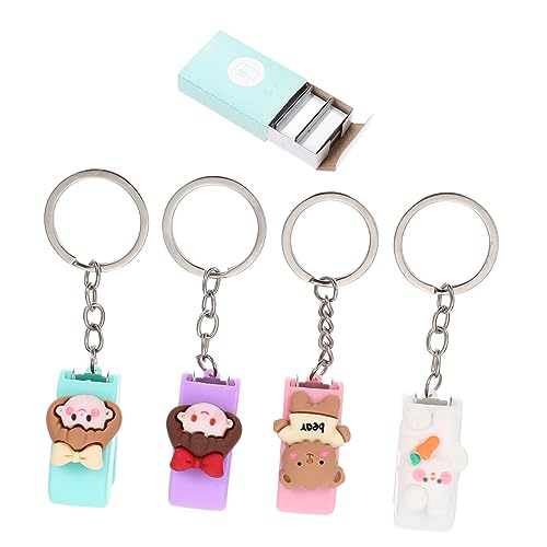 HOMSFOU 2 Sätze Miniatur Stapler Schlüsselanhänger Set Teiliges Set mit Niedlichen Stapler Anhängern und Heftklammern Verschiedenen Farben Kirschblüte Büromaterial für Schule und Büro HOMSFOU 2 Sätze Miniatur Stapler Schlüsselanhänger Set Teiliges Set mit Niedlichen Stapler Anhängern und Heftklammern Verschiedenen Farben Kirschblüte Büromaterial für Schule und Büro von HOMSFOU
