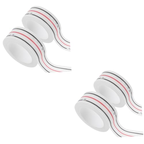HOMSFOU 2 Sätze Nähpapier Klebeband Für Nahtpositionierung Pro Rolle Einfaches Und Präzises Ausrichten Für Nähprojekte Langlebig Und Leicht Zerreißbar 2 Rollen * 2 von HOMSFOU