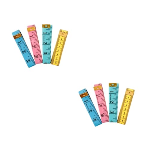 HOMSFOU 2 Sätze Nützliches Maßband Nähband Maßband Maßschneidern Rosa Maßnahmenmessung Taillenband Nähen Körpervermesser Professionelle Tapeline Pvc-kunststoff 4 Stück * 2 HOMSFOU 2 Sätze Nützliches Maßband Nähband Maßband Maßschneidern Rosa Maßnahmenmessung Taillenband Nähen Körpervermesser Professionelle Tapeline Pvc-kunststoff 4 Stück * 2 von HOMSFOU