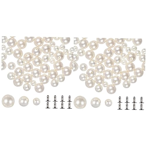 HOMSFOU 2 Sätze Perlennieten Ohrstecker DIY Runde Perlen Nieten Perlen Für Kleidung Perlen Zum Basteln Nähen Besatz Kunstperlen Nieten Kleine Farbige Schleier Accessoires 150 Paare * 2 HOMSFOU 2 Sätze Perlennieten Ohrstecker DIY Runde Perlen Nieten Perlen Für Kleidung Perlen Zum Basteln Nähen Besatz Kunstperlen Nieten Kleine Farbige Schleier Accessoires 150 Paare * 2 von HOMSFOU
