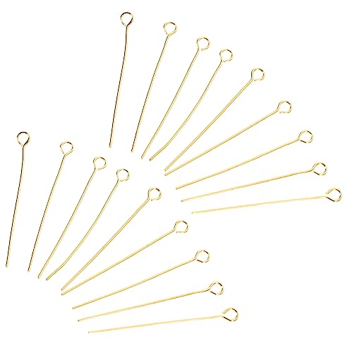 HOMSFOU 2 Sätze Pin Für Armband Schmuck Pins Zubehör Herstellung Armbänder DIY Pin Ohrring Teile Halskette Pin DIY Halskette Nadel Pin Für DIY Halskette Armband Edelstahl 100 Stück * 2 von HOMSFOU