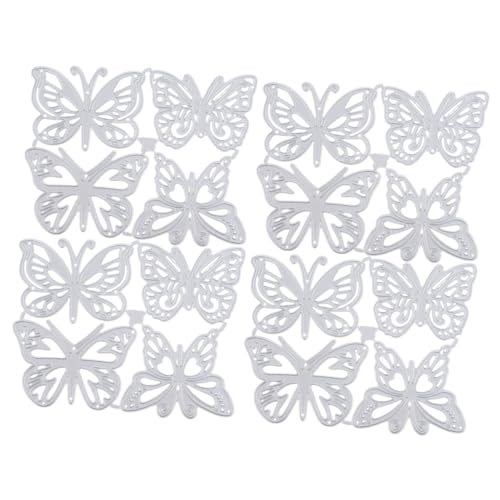 HOMSFOU 2 Sätze Präge Stanzformen Aus Metall Schmetterling Gestanzt Für Scrapbooking Album Dekoratives Basteln Stanzformen Papierstanzformen Stanzungen Bastelbedarf 8 Stück * 2 HOMSFOU 2 Sätze Präge Stanzformen Aus Metall Schmetterling Gestanzt Für Scrapbooking Album Dekoratives Basteln Stanzformen Papierstanzformen Stanzungen Bastelbedarf 8 Stück * 2 von HOMSFOU