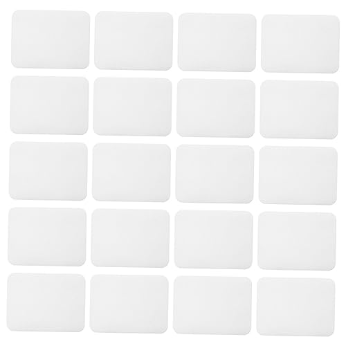 HOMSFOU 2 Sätze Rechteckige Patches Bügel Patches Für Diy Kleidung Dekorative Aufnäher Für Jeans Taschen Hüte Handwerkliche Projekte 20 Stück * 2 von HOMSFOU