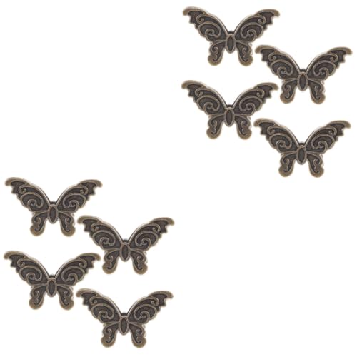 HOMSFOU 2 Sätze Schmetterlingsclip Schmetterling-tagebuch-clip Clips Multipack Form Büroklammern Tagebuchclip Farbe Bunt Name Farbig Zinklegierung 4 Stück * 2 von HOMSFOU