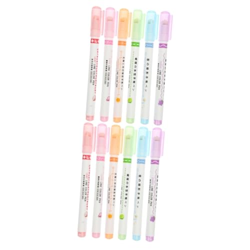 HOMSFOU 2 Sätze Set View Fancy Textmarker Stifte Gebogene Marker Textmarker Kid Cute Paint Marker Art Fluoreszierende Dünne Marker Stifte Klasse Färbung Kleine Multicolor Abs 6 Stück * 2 HOMSFOU 2 Sätze Set View Fancy Textmarker Stifte Gebogene Marker Textmarker Kid Cute Paint Marker Art Fluoreszierende Dünne Marker Stifte Klasse Färbung Kleine Multicolor Abs 6 Stück * 2 von HOMSFOU