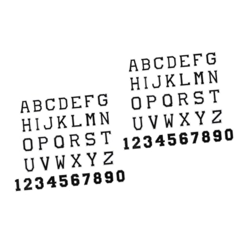 HOMSFOU 2 Sätze Stoffaufkleber Mit Englischem Alphabet Aufnäher Für Kleidung Hosenflicken Bestickt Flicken Aufnähen Aufnäher Nähen Stickerei Briefe Buchstabenflecken Tuch 36 Stück * 2 HOMSFOU 2 Sätze Stoffaufkleber Mit Englischem Alphabet Aufnäher Für Kleidung Hosenflicken Bestickt Flicken Aufnähen Aufnäher Nähen Stickerei Briefe Buchstabenflecken Tuch 36 Stück * 2 von HOMSFOU