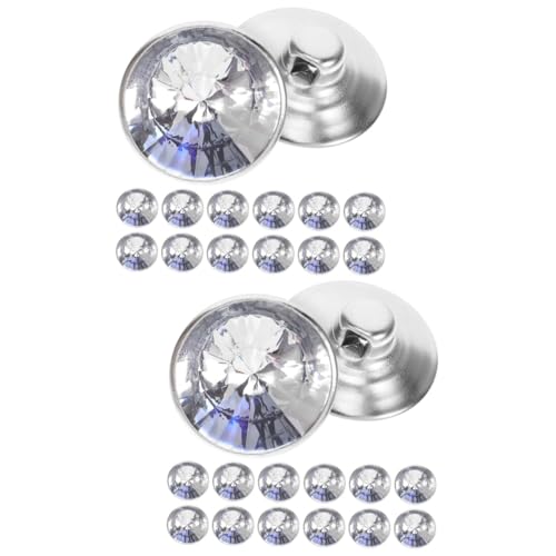 HOMSFOU 2 Sätze Strasssteine Diy Geformte Knöpfe Sofa Dekoration Möbelknopf Dekorative Nägel Dekorative Nägel Nähknopf Möbel Nägel Metall Nägel Transparent Kristall 100 Stück * 2 HOMSFOU 2 Sätze Strasssteine Diy Geformte Knöpfe Sofa Dekoration Möbelknopf Dekorative Nägel Dekorative Nägel Nähknopf Möbel Nägel Metall Nägel Transparent Kristall 100 Stück * 2 von HOMSFOU