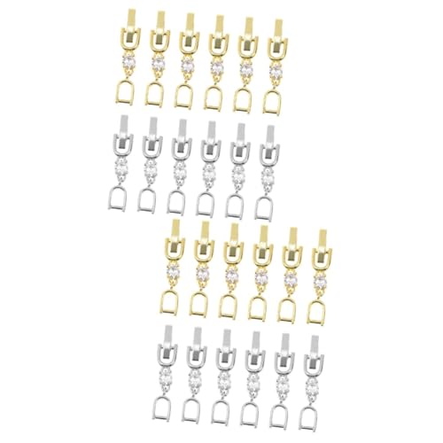 HOMSFOU 2 Sätze Taillenkettenschnallen Kettenverlängerungen Armbandverlängerungen Silberne Armbandverlängerung Magnetverschlüsse Für Halsketten Extender Schließe Legierung 12 Stücke * 2 HOMSFOU 2 Sätze Taillenkettenschnallen Kettenverlängerungen Armbandverlängerungen Silberne Armbandverlängerung Magnetverschlüsse Für Halsketten Extender Schließe Legierung 12 Stücke * 2 von HOMSFOU