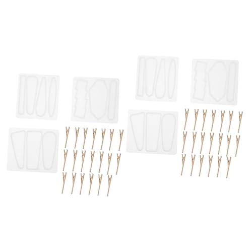 HOMSFOU 2 Sätze Teiliges Diy Haarklammern Gießform Set Handmade Epoxidharz Haarspangen Mold Für Kreative Schmuckgestaltung Und Bastelprojekte 23 Stück * 2 HOMSFOU 2 Sätze Teiliges Diy Haarklammern Gießform Set Handmade Epoxidharz Haarspangen Mold Für Kreative Schmuckgestaltung Und Bastelprojekte 23 Stück * 2 von HOMSFOU