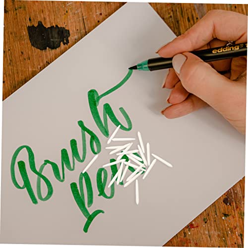 HOMSFOU 2 Sätze Teiliges Ersatzspitzen Für Lackstifte Runde Paint Pen Nibs Langlebige Ölmalstift Spitzen Kompatibel Für Marker Einfache Handhabung Kostensparende Nachfüllung 25 Stücke * 2 von HOMSFOU