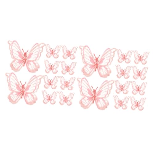 HOMSFOU 2 Sätze Teiliges Schmetterling Stickerei Applikationen Bestickte Diy Stoffpatches Zum Aufbügeln Oder Annähen Kleidung Dekoration Und Reparatur Geeignet Für Taschen 10 Stück * 2 HOMSFOU 2 Sätze Teiliges Schmetterling Stickerei Applikationen Bestickte Diy Stoffpatches Zum Aufbügeln Oder Annähen Kleidung Dekoration Und Reparatur Geeignet Für Taschen 10 Stück * 2 von HOMSFOU