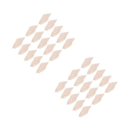 HOMSFOU 2 Sätze Teiliges Set Dekorative Patches Bestickte Applikationen Für Kleidung Hüte Und Taschen Langlebige Farbechte Vielseitige Ornamente Für Diy Projekte 25 Stücke * 2 von HOMSFOU