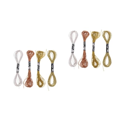 HOMSFOU 2 Sätze Teiliges Stickgarn Für Kreuzstich Metallische Fäden Farben Lange Stränge Für Diy Projekte Für Handarbeiten Und 16 Stück * 2 HOMSFOU 2 Sätze Teiliges Stickgarn Für Kreuzstich Metallische Fäden Farben Lange Stränge Für Diy Projekte Für Handarbeiten Und 16 Stück * 2 von HOMSFOU