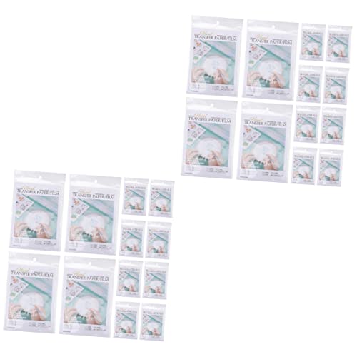 HOMSFOU 2 Sätze Übertragen Sie Papier Wasserlöslicher Film Handarbeit Stickerei Stoff Wasserlösliches Stickpapier Sticken Stick- Und Stickpapier Abwaschen Quilten Pva Weiß HOMSFOU 2 Sätze Übertragen Sie Papier Wasserlöslicher Film Handarbeit Stickerei Stoff Wasserlösliches Stickpapier Sticken Stick- Und Stickpapier Abwaschen Quilten Pva Weiß von HOMSFOU