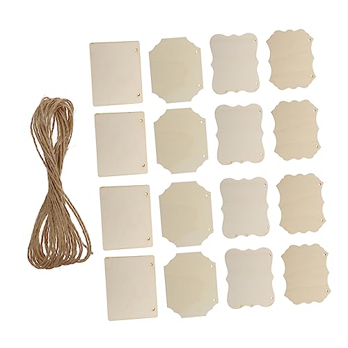 HOMSFOU 2 Sätze Unregelmäßige Holzschilder zum Hängen Blanko Malerei Platten mit Schnur für Diy Vielseitig Einsetzbar Cafés Restaurants für Bastelprojekte HOMSFOU 2 Sätze Unregelmäßige Holzschilder zum Hängen Blanko Malerei Platten mit Schnur für Diy Vielseitig Einsetzbar Cafés Restaurants für Bastelprojekte von HOMSFOU