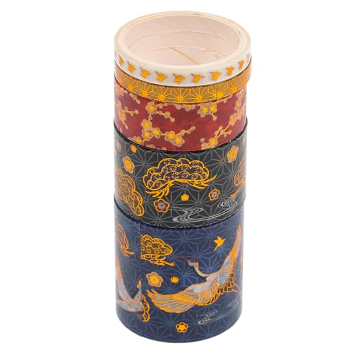 HOMSFOU 2 Sätze Vintage Style Washi Tape Dekoratives Klebeband Für Notizbücher Scrapbooks Tagebücher Und Bastelprojekte Vielseitig Einsetzbar Mit Süßen Mustern Und Robuster 5 Stück * 2 HOMSFOU 2 Sätze Vintage Style Washi Tape Dekoratives Klebeband Für Notizbücher Scrapbooks Tagebücher Und Bastelprojekte Vielseitig Einsetzbar Mit Süßen Mustern Und Robuster 5 Stück * 2 von HOMSFOU