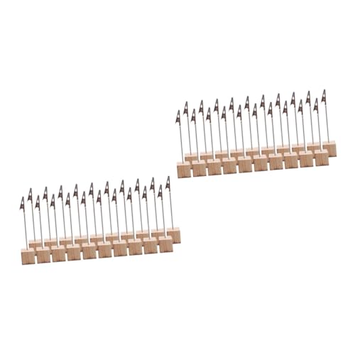 HOMSFOU 2 Sätze Visitenkartenhalter Aus Holz Tischnummern Hochzeit Bilderständer Stand Bürodeko Büro Dekoration Memo-clip Inhaber Der Tabellennummer Fotohalter Hölzern Khaki 20 Stück * 2 HOMSFOU 2 Sätze Visitenkartenhalter Aus Holz Tischnummern Hochzeit Bilderständer Stand Bürodeko Büro Dekoration Memo-clip Inhaber Der Tabellennummer Fotohalter Hölzern Khaki 20 Stück * 2 von HOMSFOU