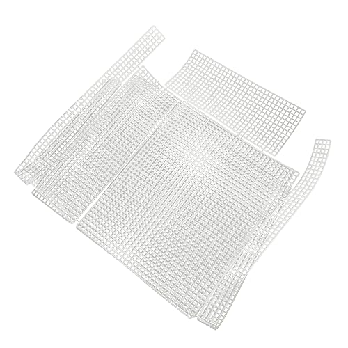 HOMSFOU 2 Sätze Webenschimmel Gewebte Materialien Gehäkelte Taschenherstellungsplatte Stich Stickerei Party Weberei Nähen Strickbeutelplatte Taschenwebbrett Taschenteile Weben Weiß Plastik HOMSFOU 2 Sätze Webenschimmel Gewebte Materialien Gehäkelte Taschenherstellungsplatte Stich Stickerei Party Weberei Nähen Strickbeutelplatte Taschenwebbrett Taschenteile Weben Weiß Plastik von HOMSFOU