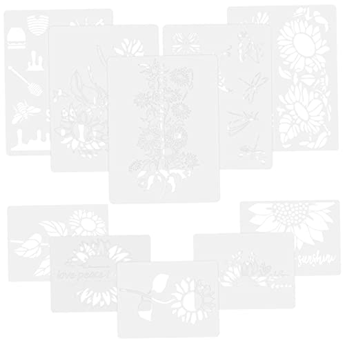 HOMSFOU 2 Sätze Wiederverwendbare Zeichenschablonen Für Malerei Multifunktionale Vorlagen Für Blumenmuster Für Diy Handwerke Und Kreative Projekte Format Langlebigem 10 Blätter * 2 HOMSFOU 2 Sätze Wiederverwendbare Zeichenschablonen Für Malerei Multifunktionale Vorlagen Für Blumenmuster Für Diy Handwerke Und Kreative Projekte Format Langlebigem 10 Blätter * 2 von HOMSFOU