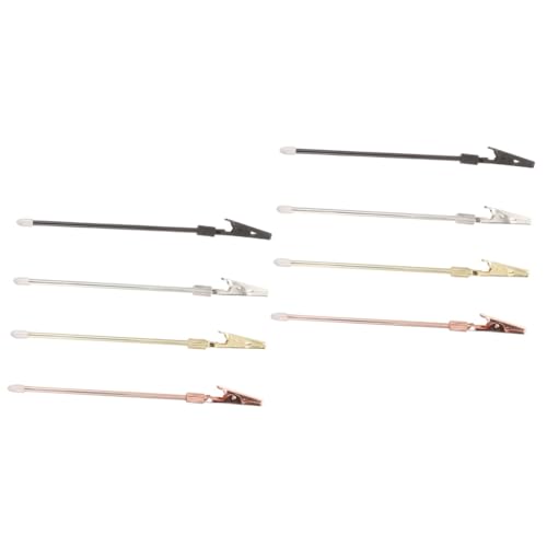 HOMSFOU 2 Sätze Wiederverwendbarer Bildhalter Armbandverschluss-helfer Helfer Für Den Armbandverschluss Schmuck Helfer - -tool Clips Metall 4 Stück * 2 von HOMSFOU