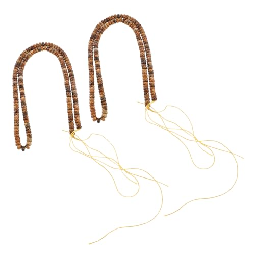 HOMSFOU 2 Saiten Stränge Naturstein Perlen Dekorative Abstandsperlen für DIY Schmuckherstellung Natürliche Steinperlen für Armbänder Halsketten Kreative Bastelperlen Zubehör HOMSFOU 2 Saiten Stränge Naturstein Perlen Dekorative Abstandsperlen für DIY Schmuckherstellung Natürliche Steinperlen für Armbänder Halsketten Kreative Bastelperlen Zubehör von HOMSFOU
