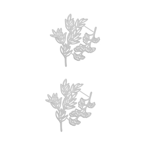 HOMSFOU 2 Stck. Schneideform Design Diy Scrapbooking Werkzeug Karbonstahl Stanzform für Alben und Papierprojekte für Bastelarbeiten und Kinderhandwerk von HOMSFOU