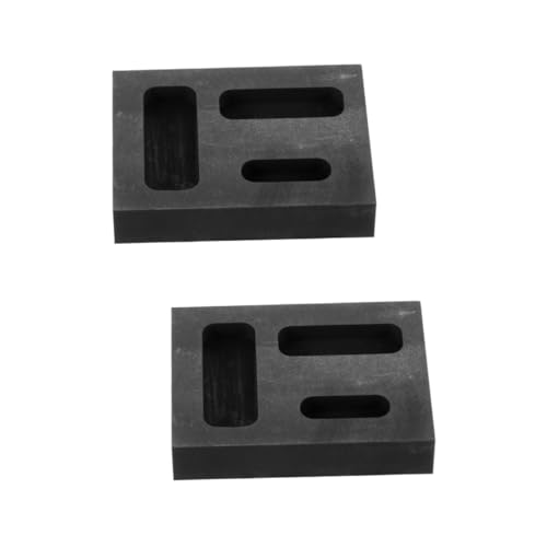 HOMSFOU 2 Stück 3 Drei-loch-graphitform Graphitformtiegel Gießform Gießen Schmuck Weg Barrenform Zum Schmelzen Von Gusseisen Graphitformen Zum Schmelzen Von Metall Black HOMSFOU 2 Stück 3 Drei-loch-graphitform Graphitformtiegel Gießform Gießen Schmuck Weg Barrenform Zum Schmelzen Von Gusseisen Graphitformen Zum Schmelzen Von Metall Black von HOMSFOU