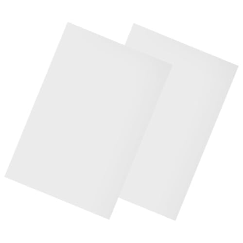 HOMSFOU 2 Stück Aluminiumplatte Sublimations metallrohlinge zum Gravieren und Bedrucken DIY Metallplatte für Foto schilder Wanddekoration Präzise Gravierbar Einfache Handhabung von HOMSFOU