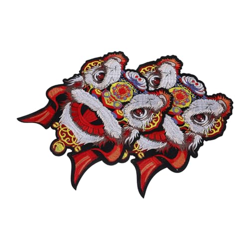 HOMSFOU 2 Stück Aufbügelbare Stickerei Patches für Kleidung Multifunktionale Reparatur Patches für Heim und Schneiderbedarf Strapazierfähige Stoffaufkleber HOMSFOU 2 Stück Aufbügelbare Stickerei Patches für Kleidung Multifunktionale Reparatur Patches für Heim und Schneiderbedarf Strapazierfähige Stoffaufkleber von HOMSFOU
