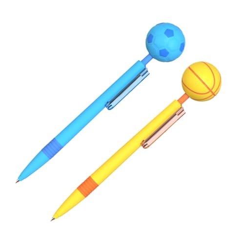 HOMSFOU 2 Stück Dekompressionsstift bezaubernde Schreibstifte Fußball-Partygeschenke Schüler Stifte Kugelschreiber für Fußball Kugelschreiber für die Schule Punkt Stift wie HOMSFOU 2 Stück Dekompressionsstift bezaubernde Schreibstifte Fußball-Partygeschenke Schüler Stifte Kugelschreiber für Fußball Kugelschreiber für die Schule Punkt Stift wie von HOMSFOU