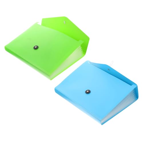 HOMSFOU 2 Stück Dokumentenmappe Fächermappe mit Großer Kapazität Ordner für Dokumente und Kleine Gegenstände für Büro und Zuhause HOMSFOU 2 Stück Dokumentenmappe Fächermappe mit Großer Kapazität Ordner für Dokumente und Kleine Gegenstände für Büro und Zuhause von HOMSFOU
