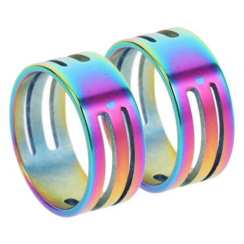 HOMSFOU 2 Stück Edelstahlring Werkzeug Ringe Für Schmuckherstellung Ringöffner Rostfreier Stahl von HOMSFOU