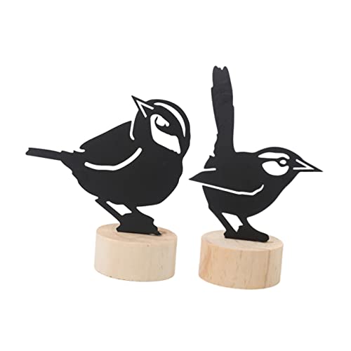HOMSFOU 2 Stück Fotoclips Niedliche Vogel Design Memo Clips für Tisch Vielseitige Kartenhalter für Zuhause Restaurant und Hochzeiten von HOMSFOU